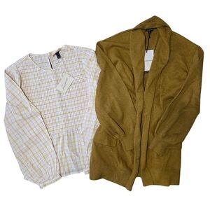 Women's Sweater and Longsleeve Top, Size S